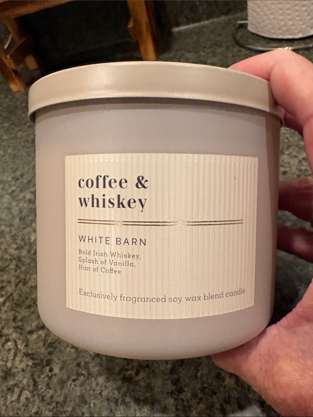 Nwt Coffee & Whiskey 3 wick from White Barn